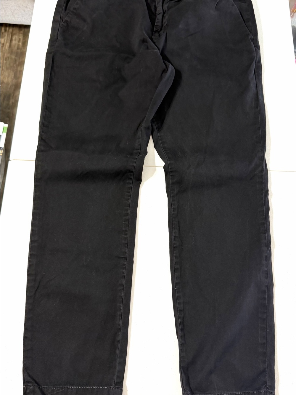 Current/Elliott 'The Buddy' Trouser in Washed Black #T0153